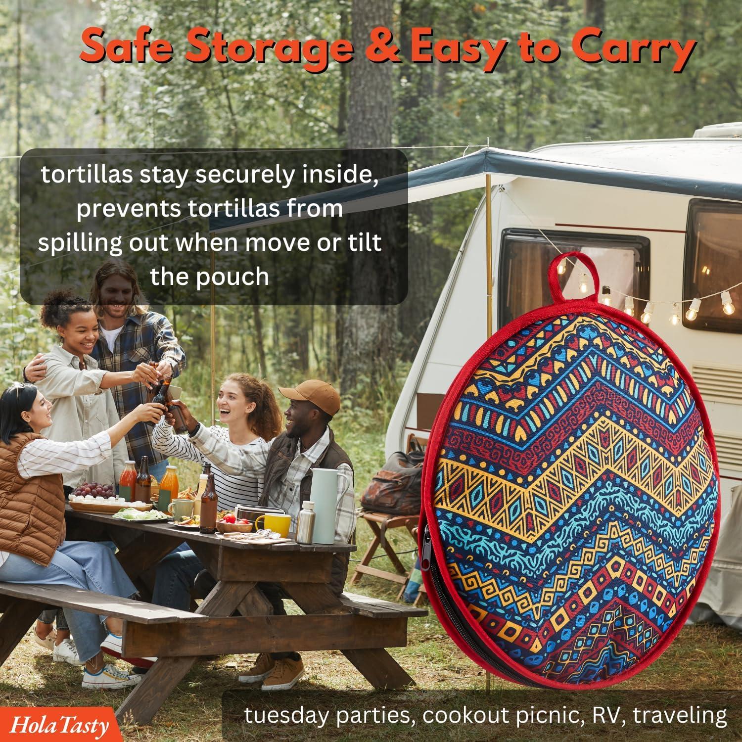 Bolsa Calentadora de Tortillas Woobud 30.48 cm Aislante Microondas