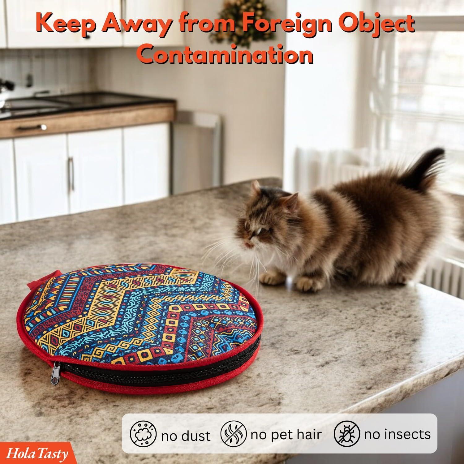 Bolsa Calentadora de Tortillas Woobud 30.48 cm Aislante Microondas