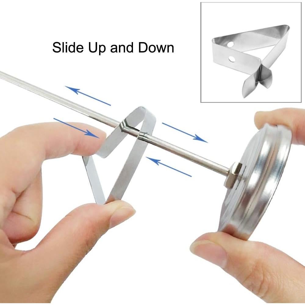 Termómetro de Freír Profundo Efeng Ef-B04 38.1 cm Acero Inoxidable