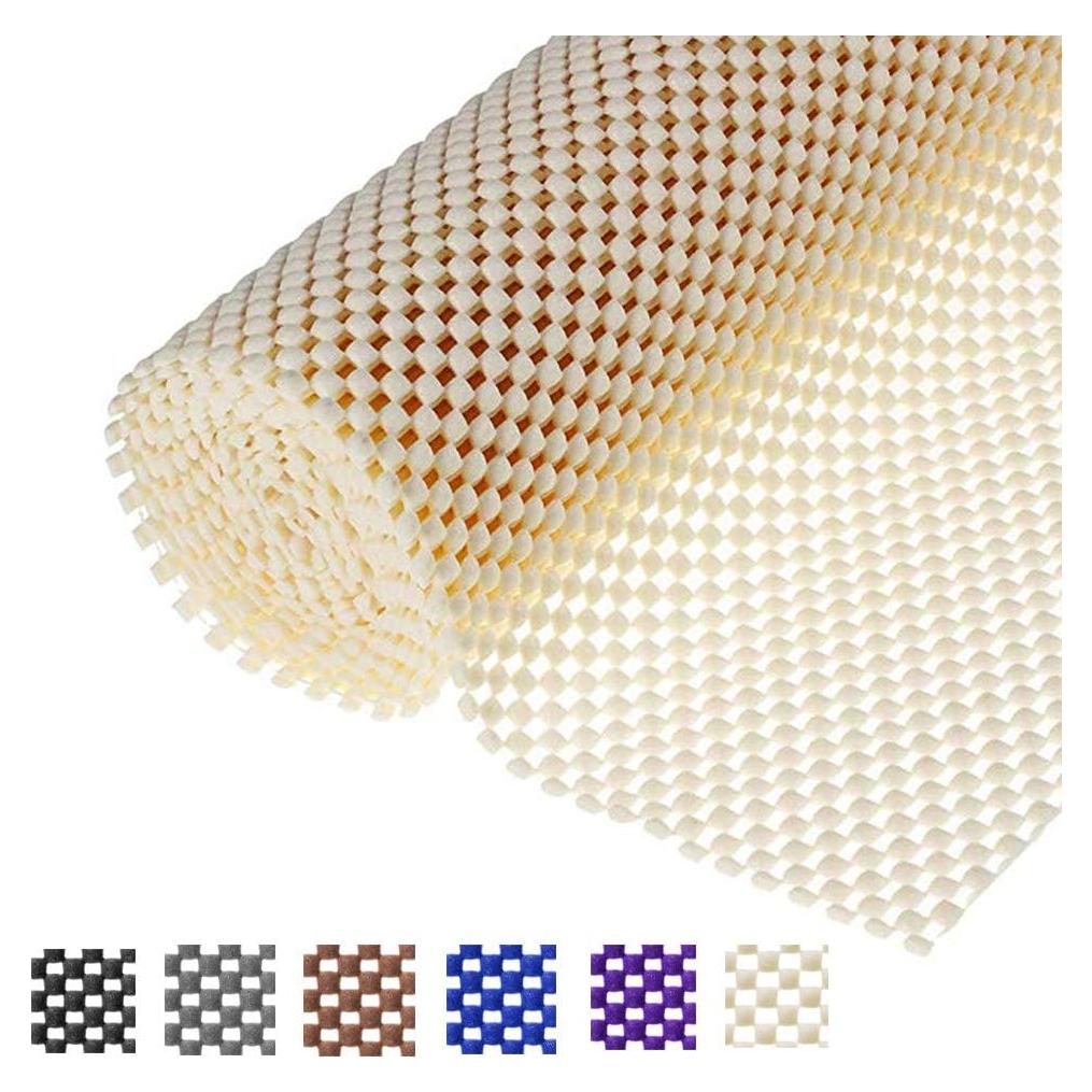 Forro Antideslizante de Estante L7HWDP 200x30 cm Beige PVC