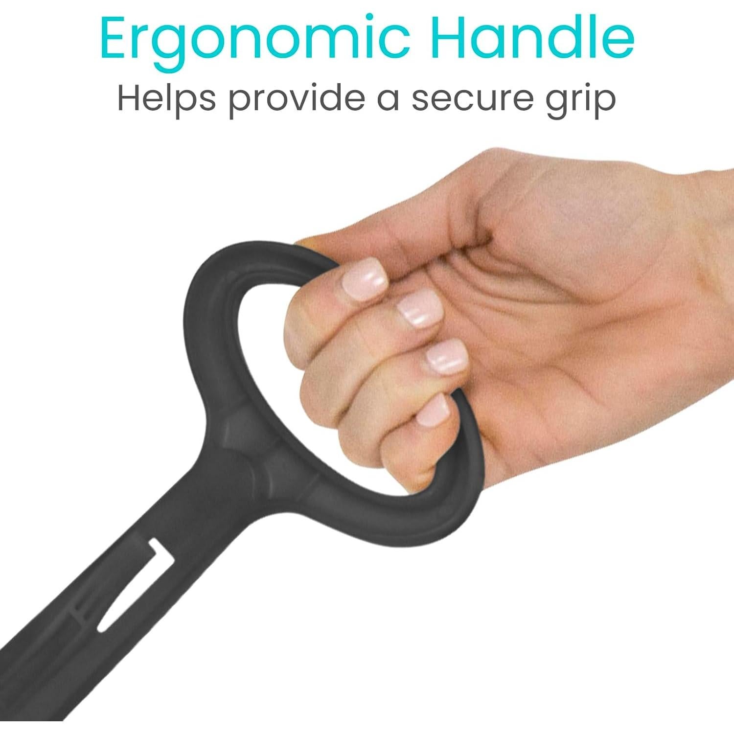 Calzador Largo Plegable Vive Health 58 cm con Mango Cómodo