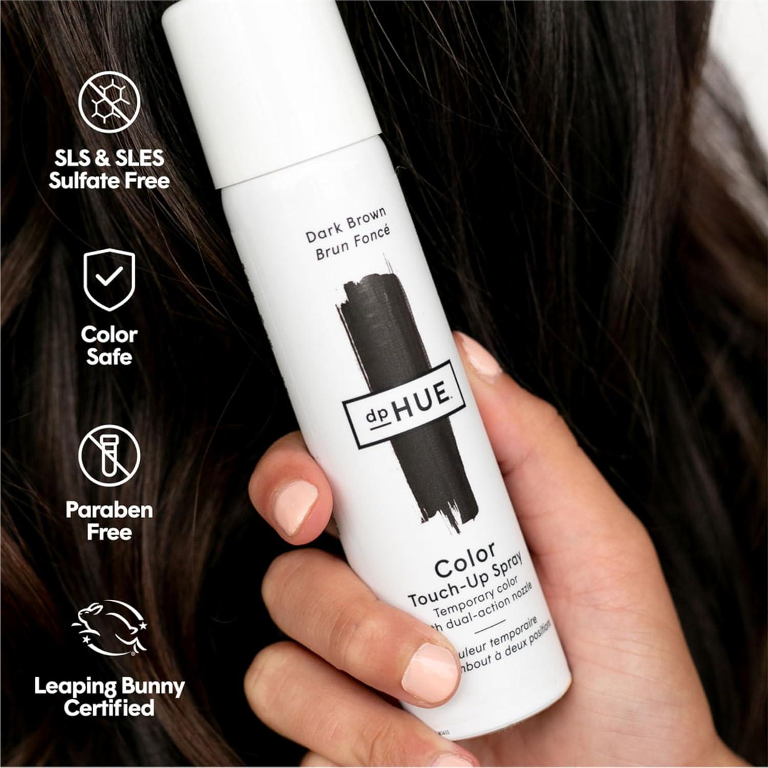 dpHUE Spray Color Touch-Up Negro 53.24 ml - Retoque Canas