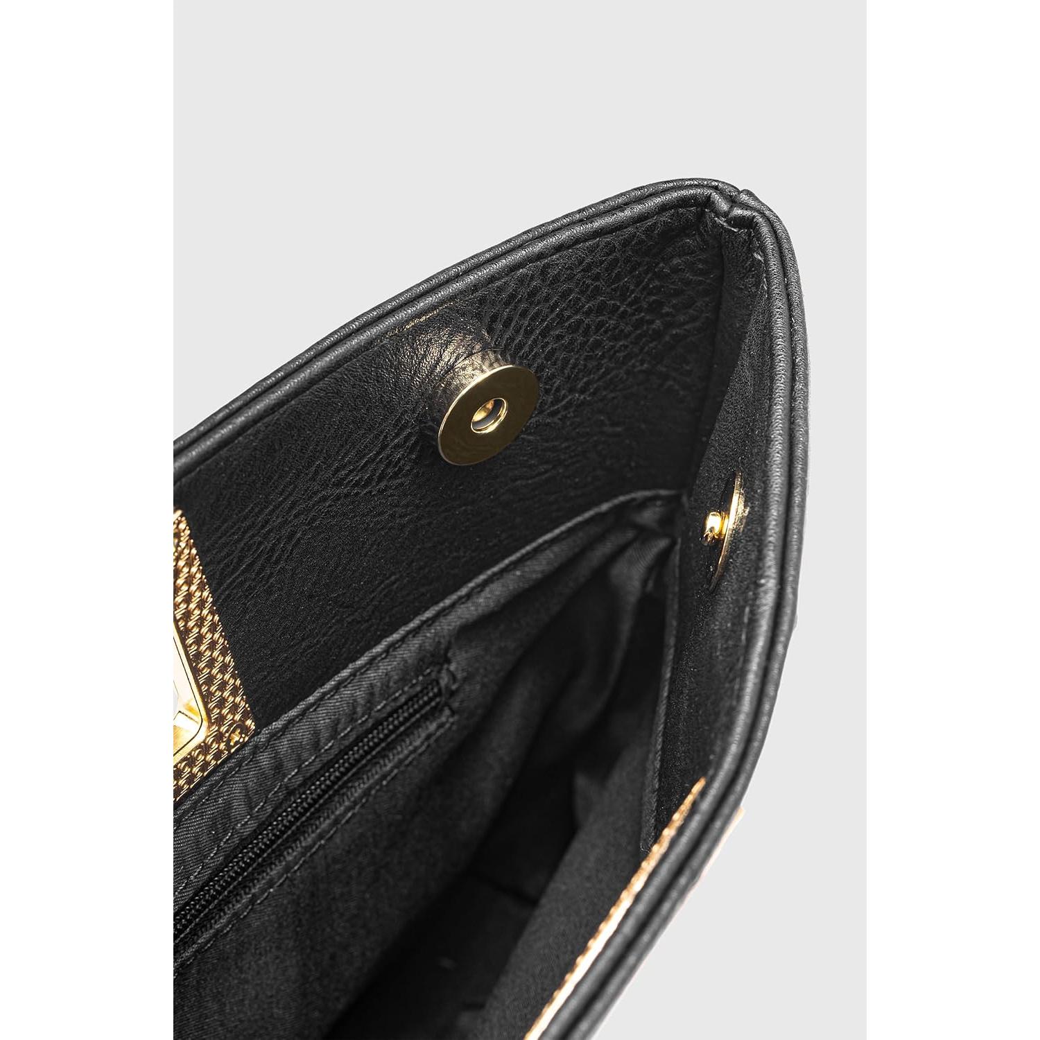 Bolso de Noche Coucoland para Mujeres - Cuero Vegano Brillante