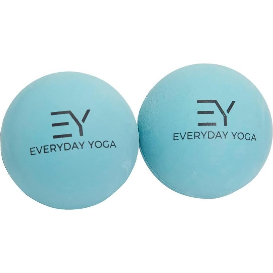 Bola de Masaje Terapéutica Yoga Diario Aqua 6.35cm Set de 2