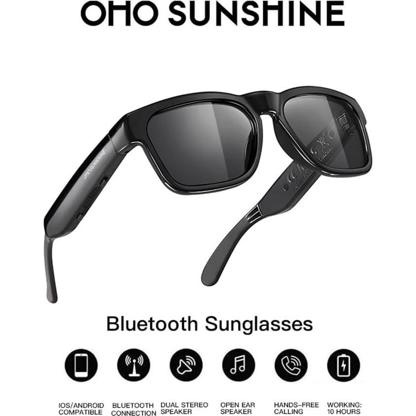 Gafas Inteligentes OhO A8 Pro Polarizadas Bluetooth UV400