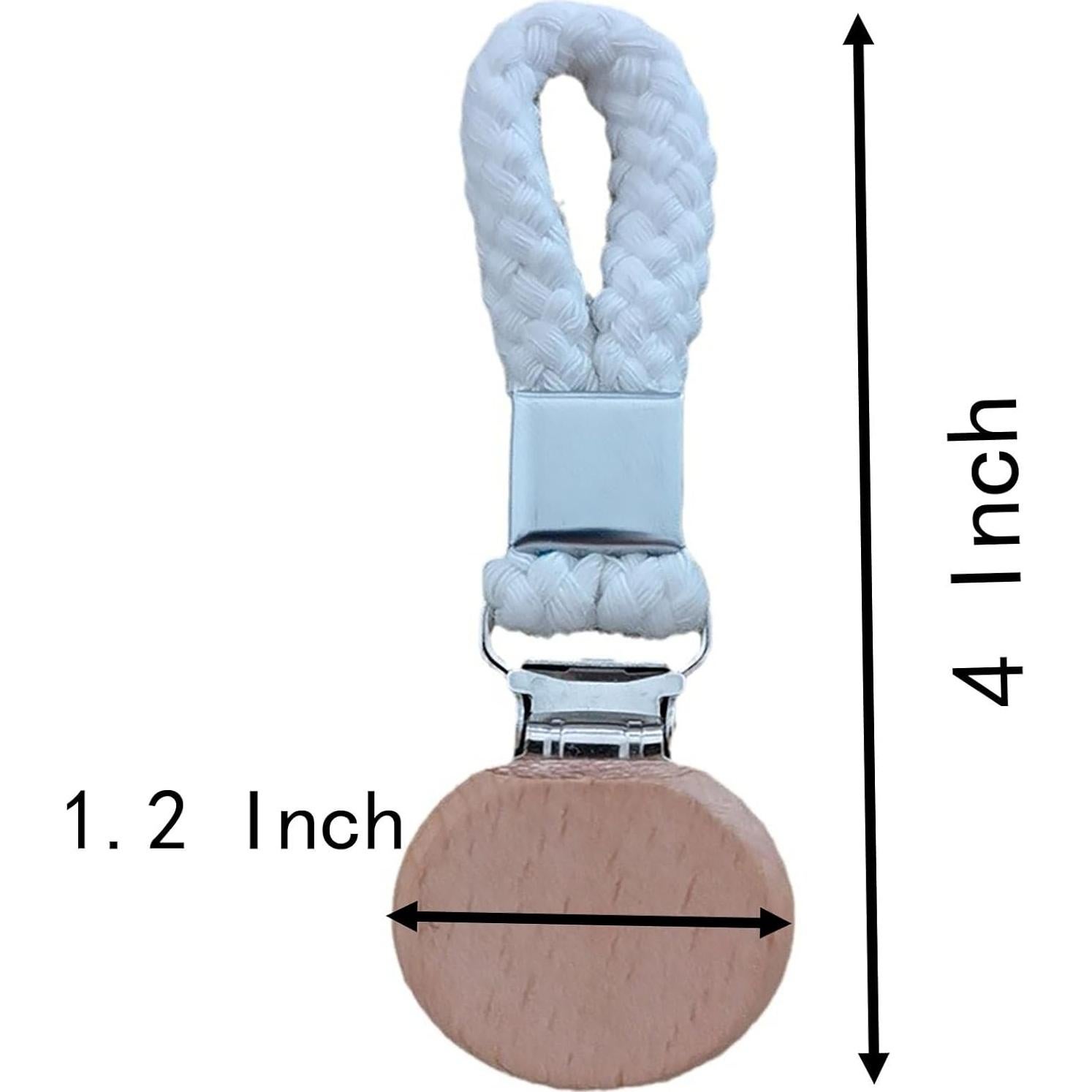 Clips Soporte Colgante YIKANGHENG para Toallas y Calcetines - 3 Pcs Blanco