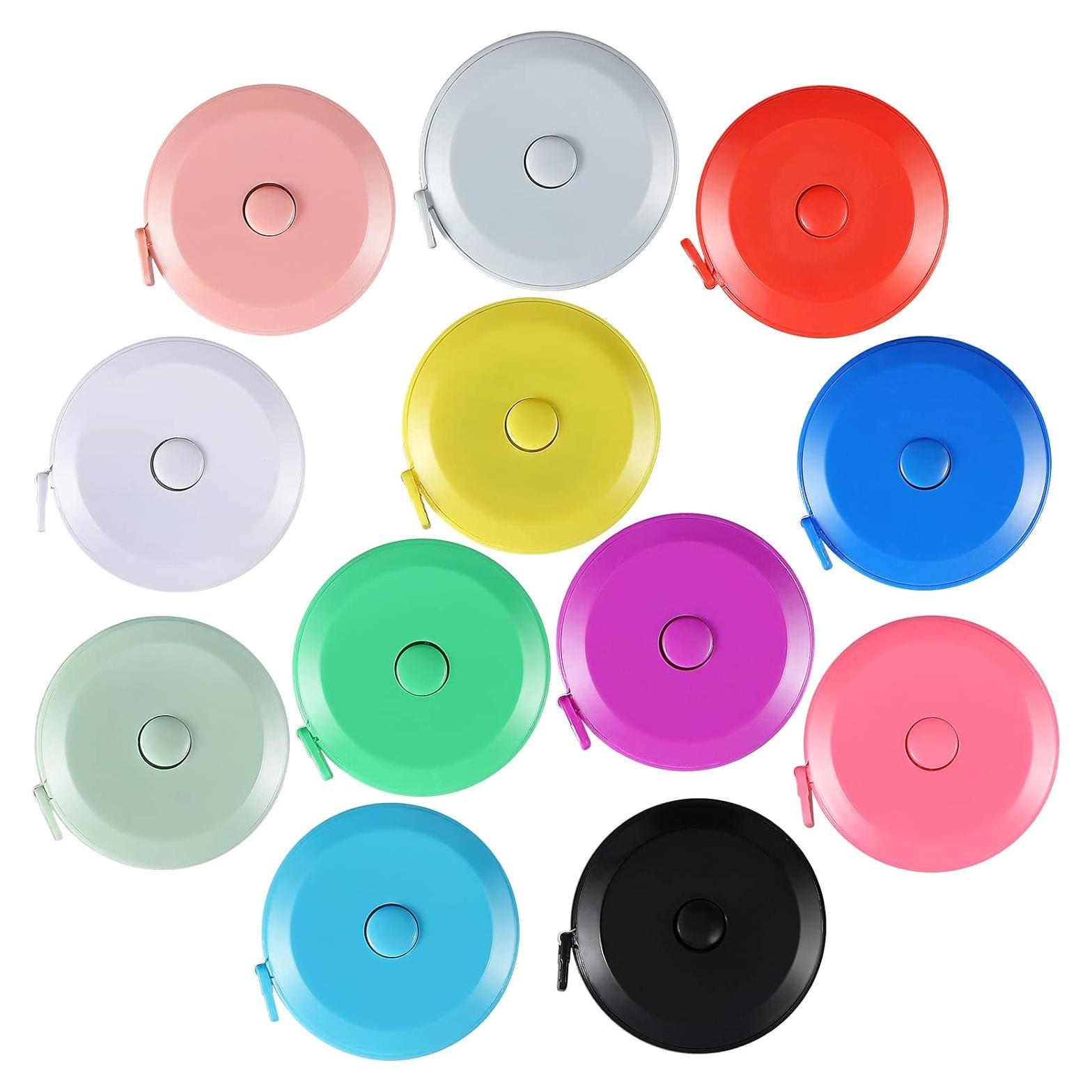 Paquete de 12 cintas métricas retráctiles MOEFU 150 cm