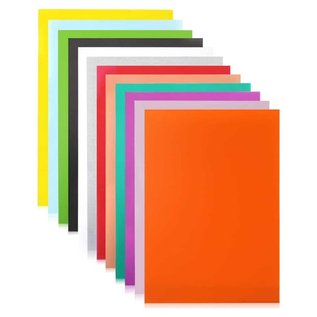 12 Hojas de Plástico Retráctil Yitexin 20x29cm Estilo A