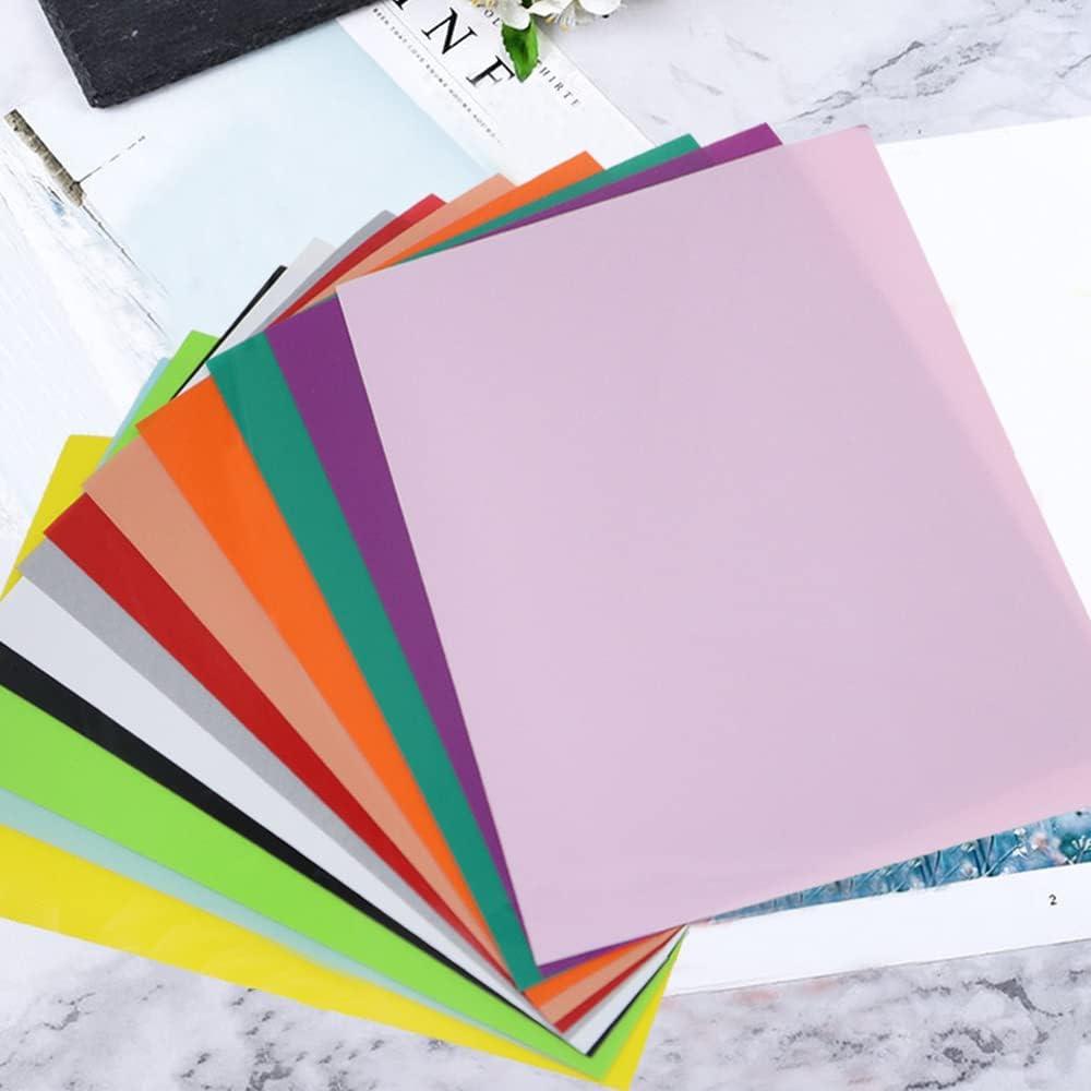 12 Hojas de Plástico Retráctil Yitexin 20x29cm Estilo A