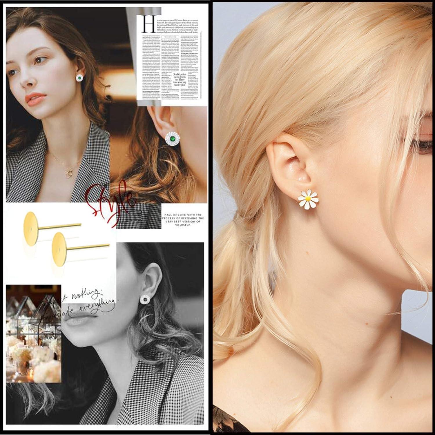 Kit 450 Piezas Aretes Hipoalergénicos Huucky Acero Inoxidable