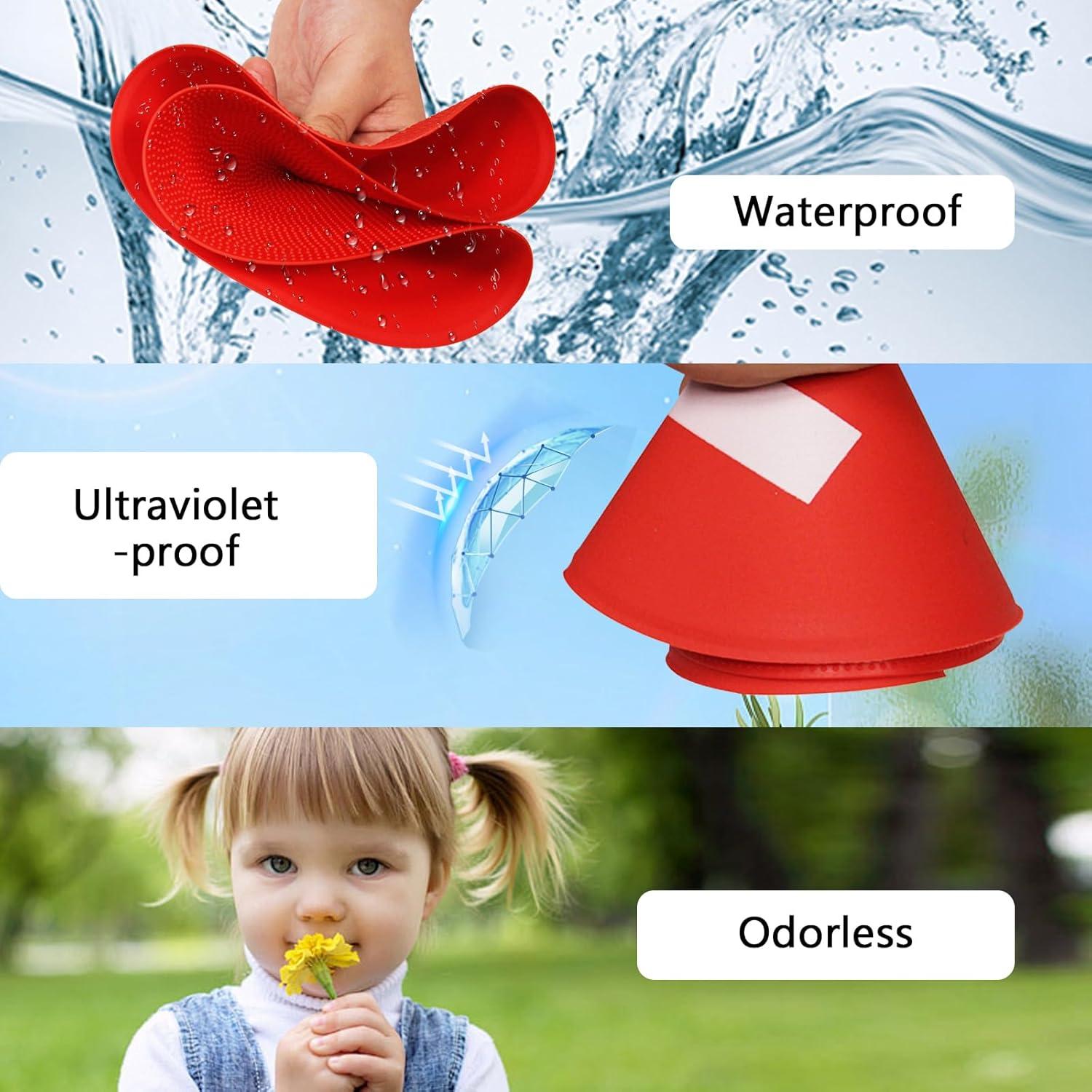 Marcadores de Poliéster Antideslizantes Nuburbur 9" Coloridos