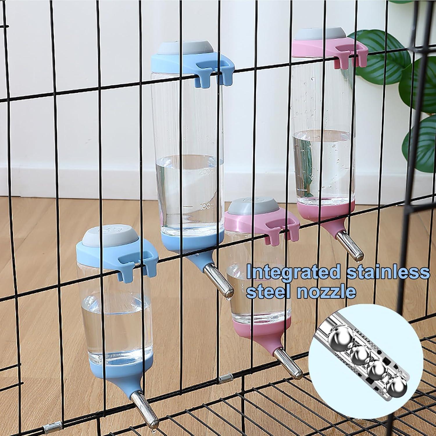 Botella de Agua para Perros DEEUCHIS 350ML Azul Sin Goteo