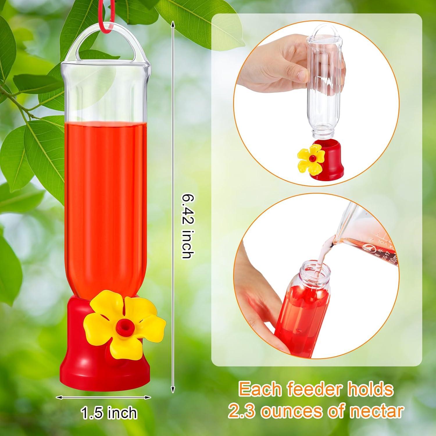 Alimentadores de Colibrí Sunnyray 10 Piezas 15.24 cm