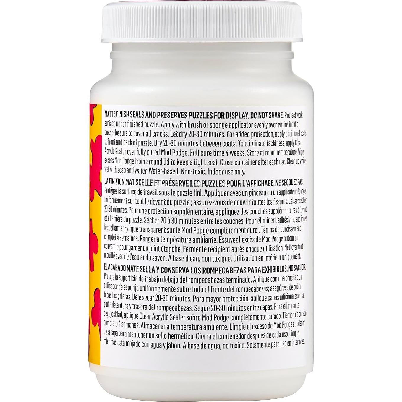 Pegamento Mod Podge Puzzle Saver Mate 236.6 ml - Todo en Uno