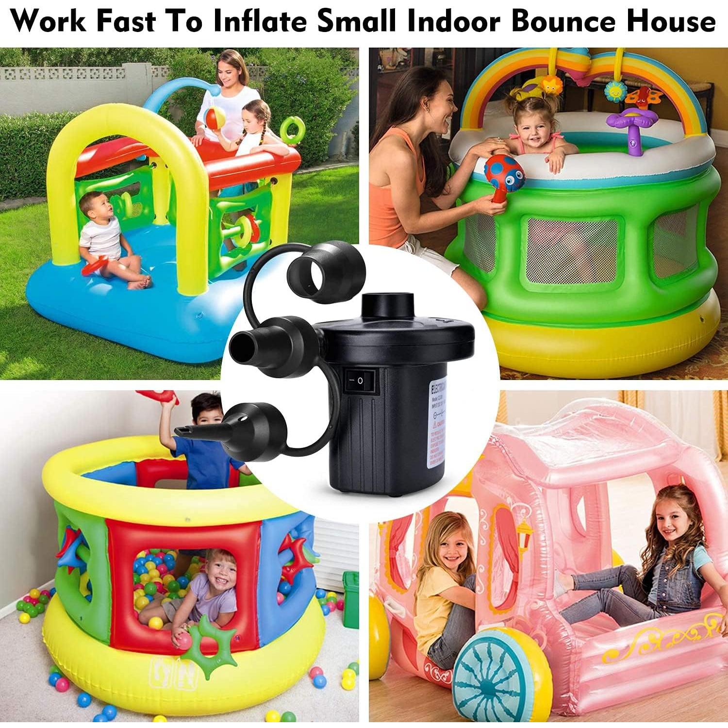 Bomba de Aire Eléctrica Yoocylii para Colchones Inflables 12V/110V