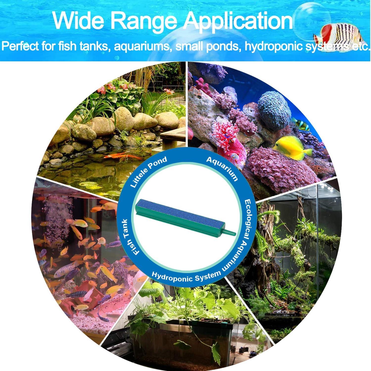 Kit de 5 piedras de aire para acuario DeKago 10 cm