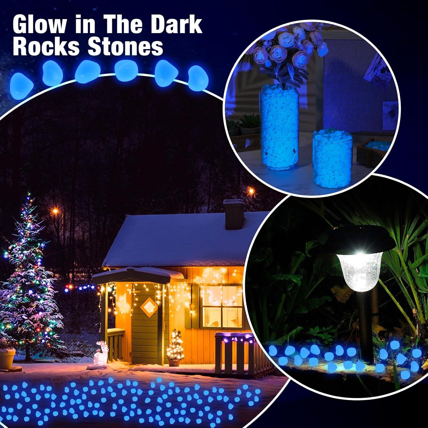 Rocas Brillantes en la Oscuridad Sasylvia 1925 Piezas Azul