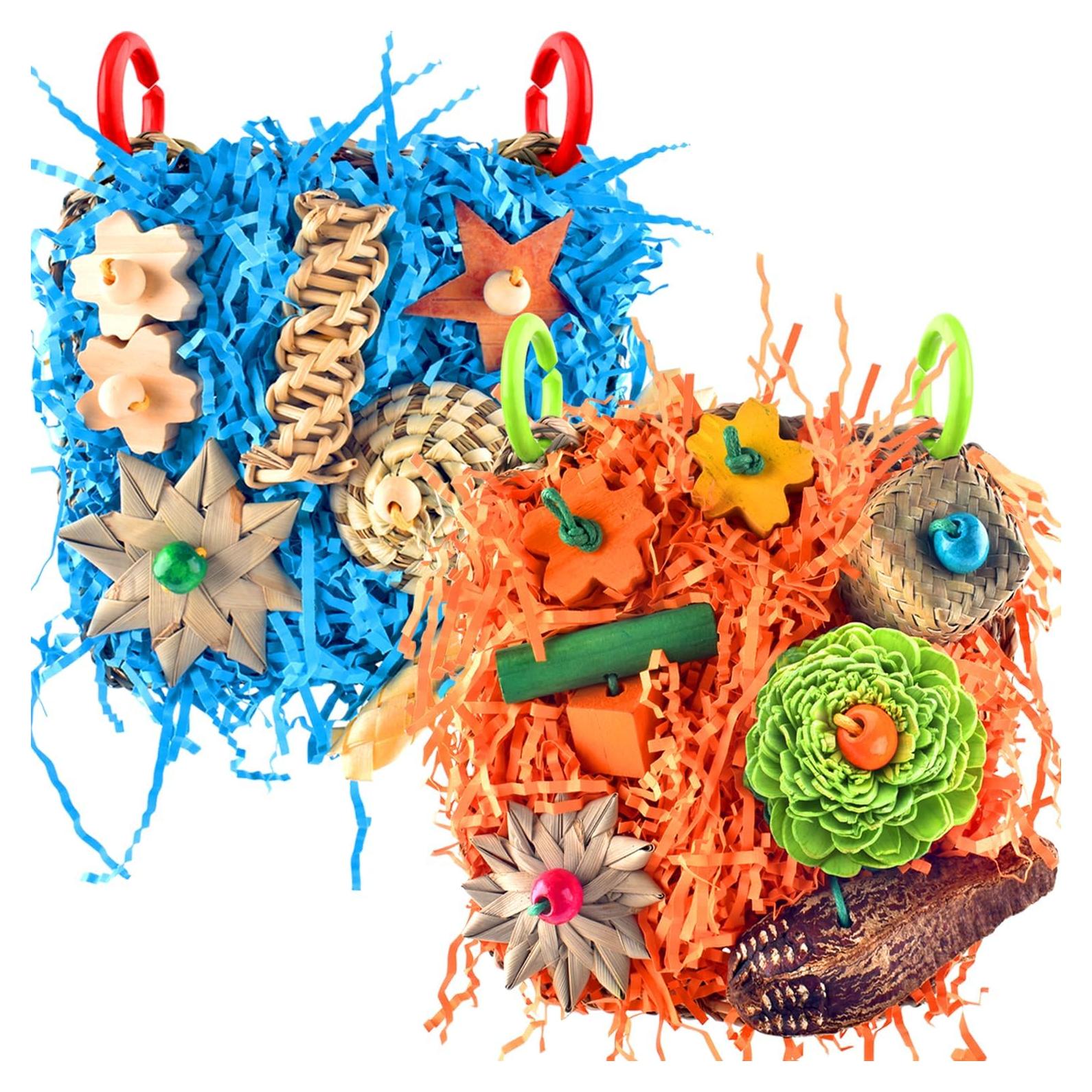 KATUMO Juguete para Aves 16.8x16.8cm Alfombra de Escalada