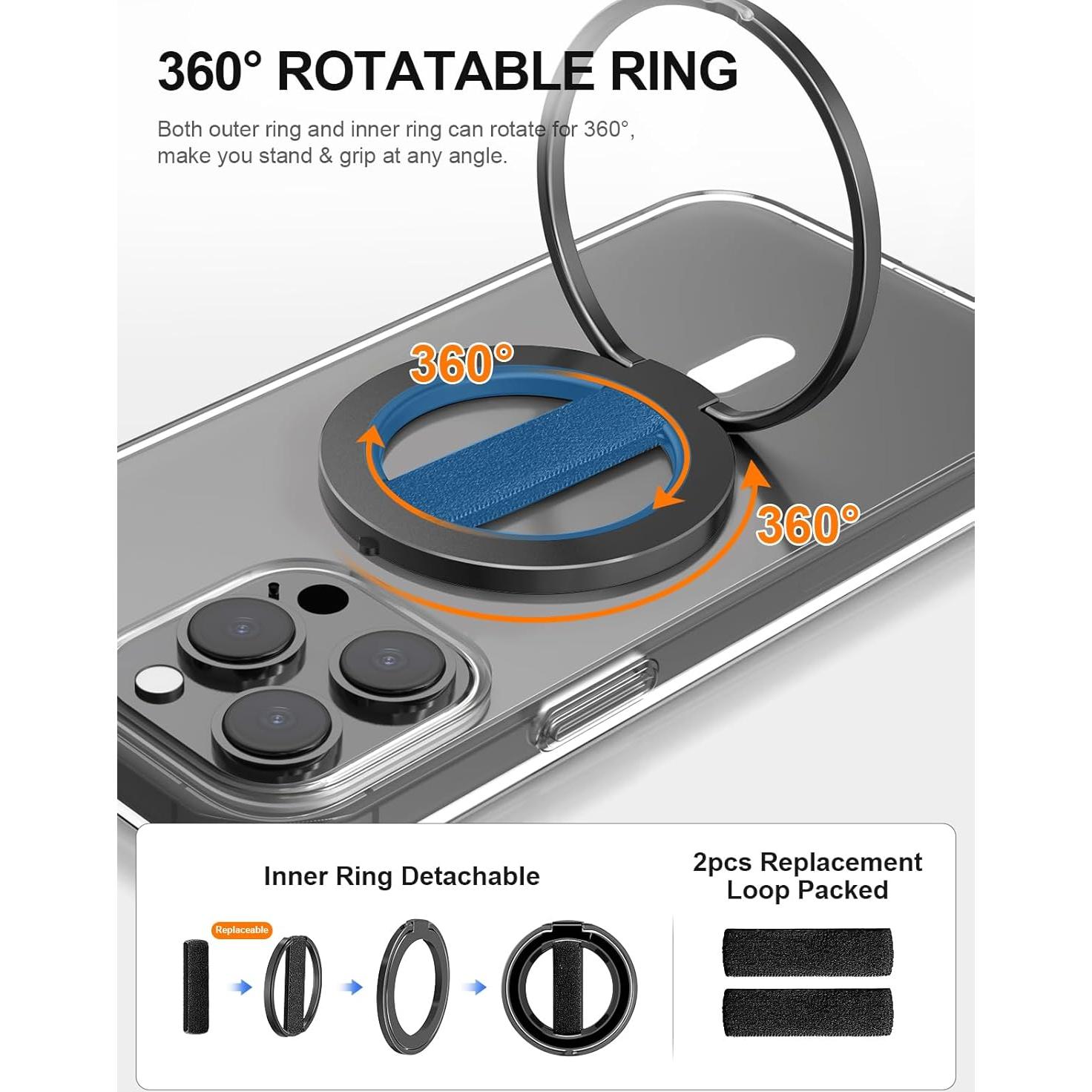 Soporte Magnético EWA MagOne Ultra para Teléfono - Negro