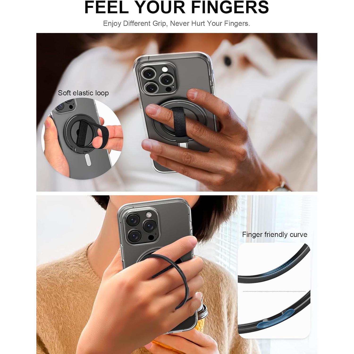 Soporte Magnético EWA MagOne Ultra para Teléfono - Negro