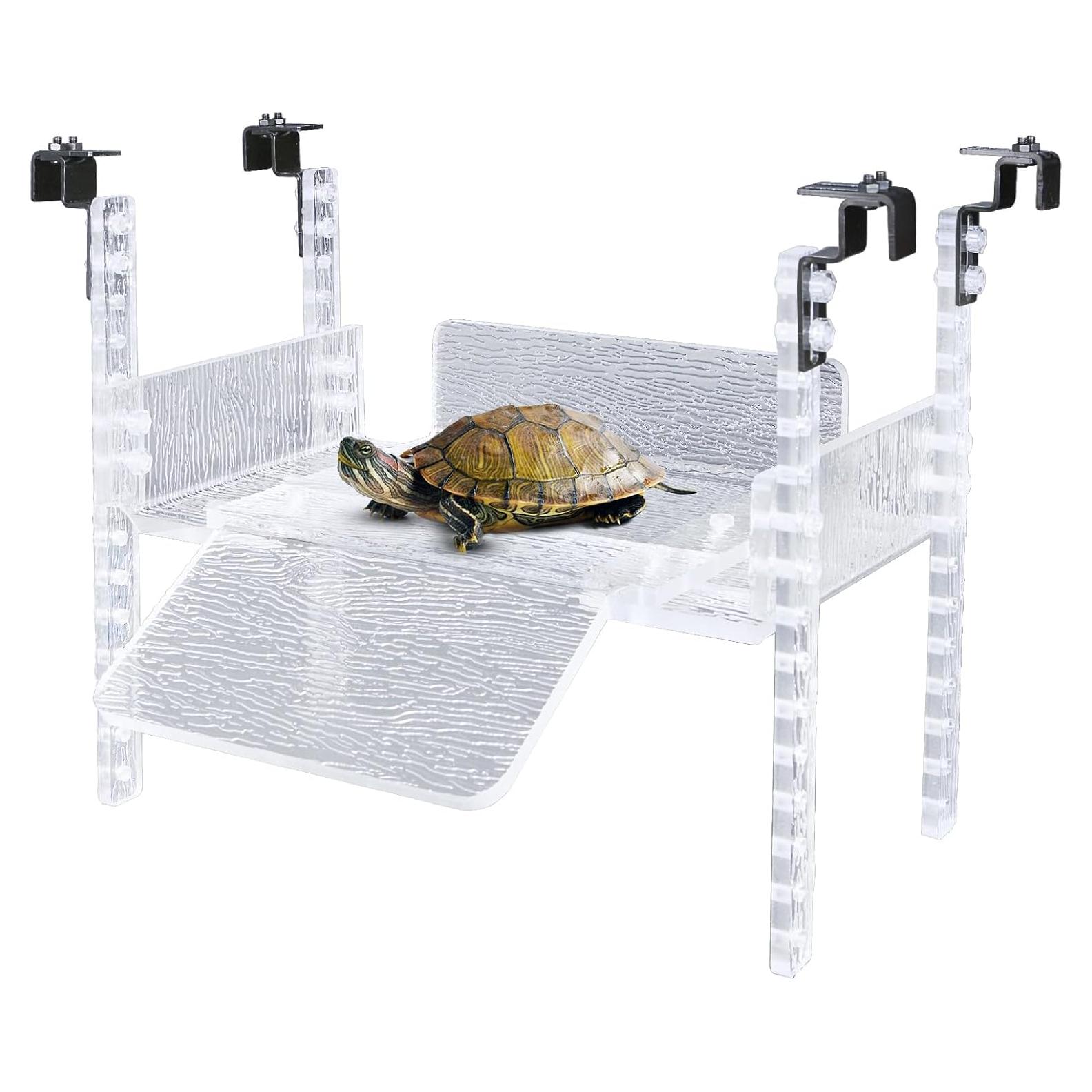 Plataforma de Sol Ajustable para Tortugas SIKGFPN 25-33 cm