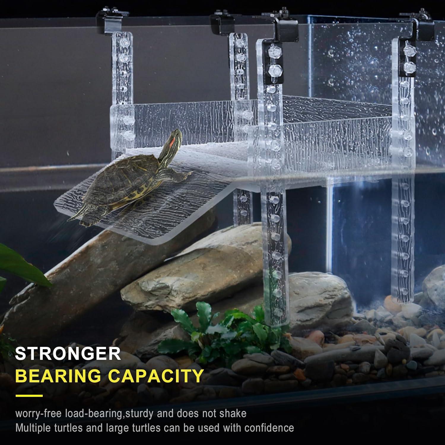 Plataforma de Sol Ajustable para Tortugas SIKGFPN 25-33 cm