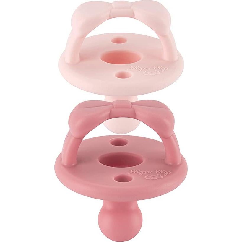 Chupetes Ortodónticos Itzy Ritzy Silicona 0-6 Meses - 2 Piezas