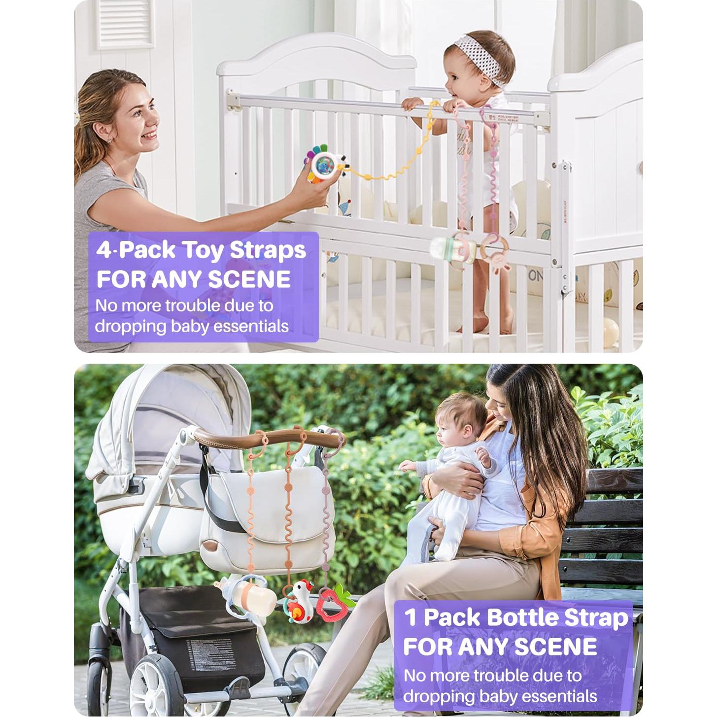 Correa Ajustable para Juguetes LittleHugs - Silicona Grado Alimenticio