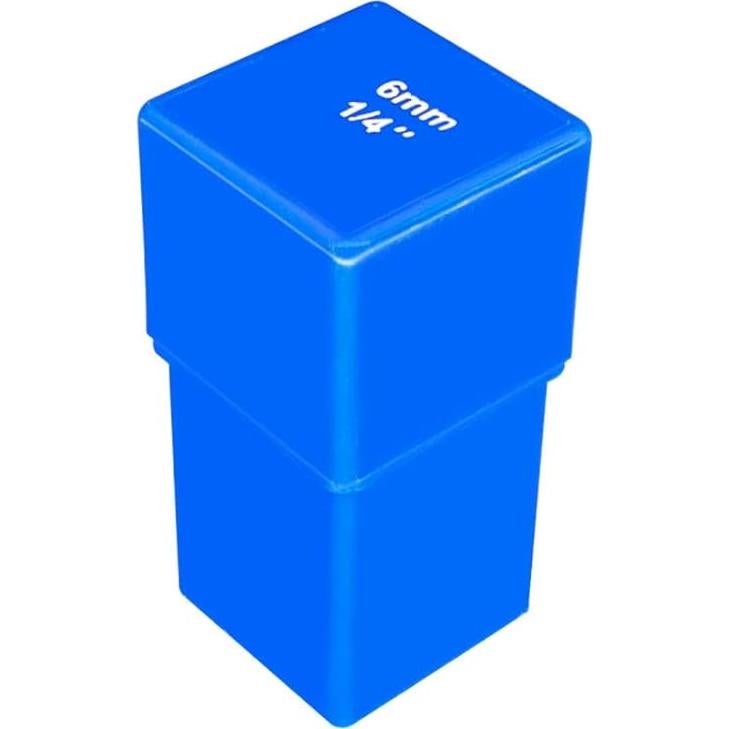 Juego de Sellos Metálicos BQKKWIN 9 Pcs 10 mm para Cuero