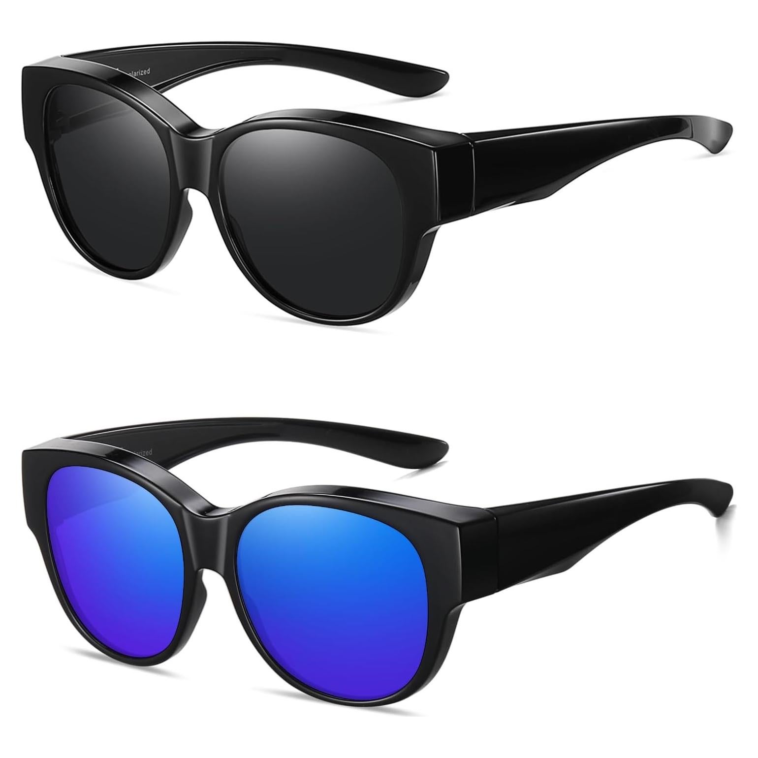 Gafas de sol Wzerry para mujeres, polarizadas UV400 cateye