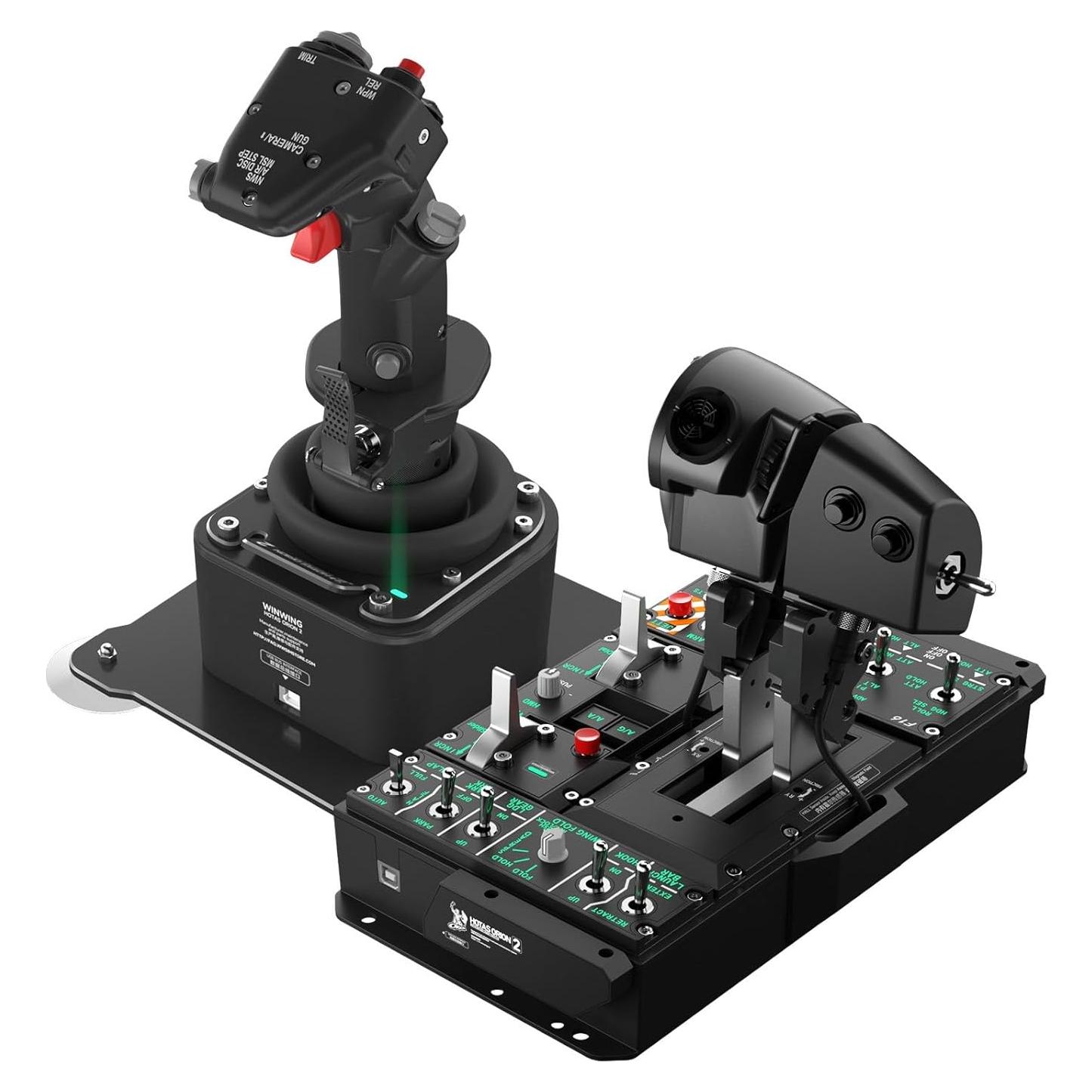 WINWING Orion2 HOTAS Acelerador Metal NavyAce - Ligero y Rápido