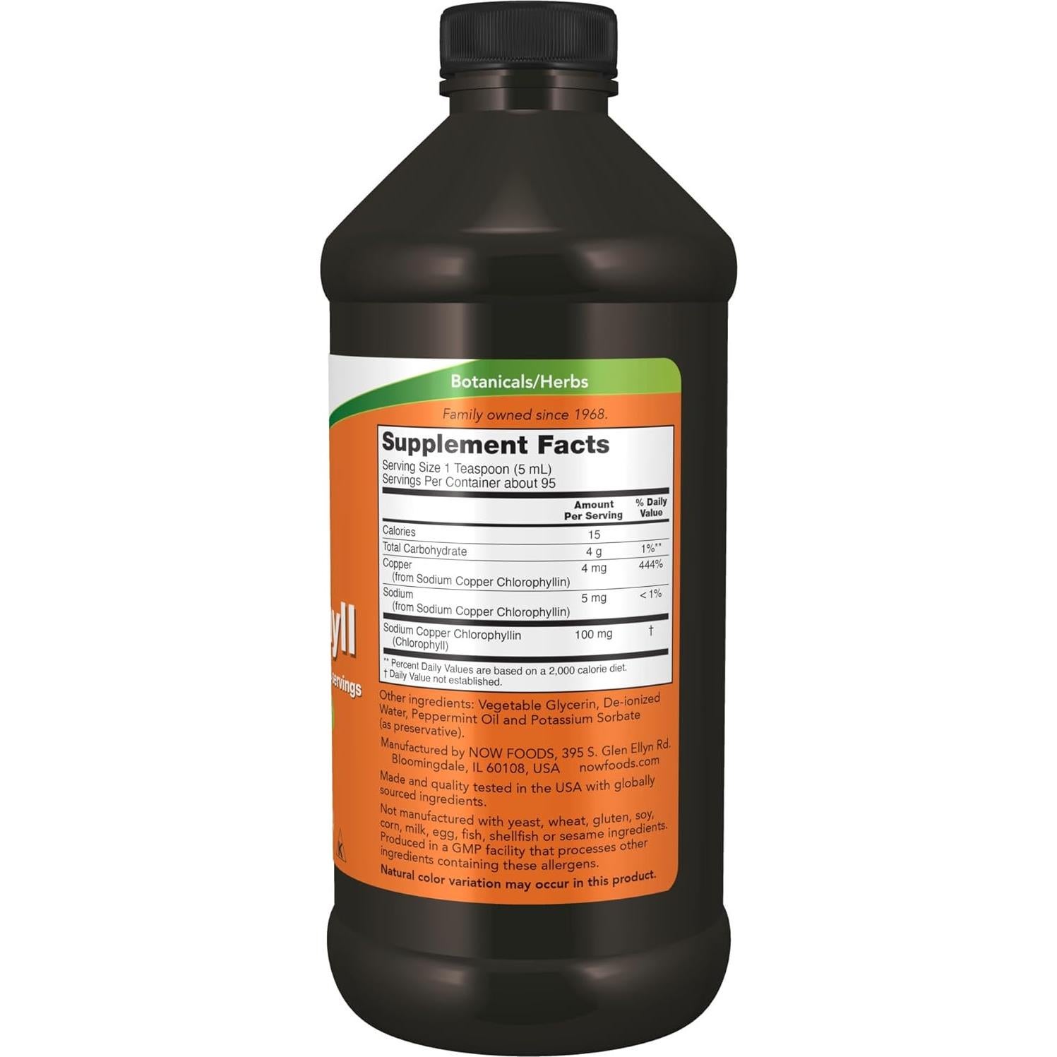 NOW Clorofila Líquida Super Concentrada 177 ml + Lavado Femenino vH