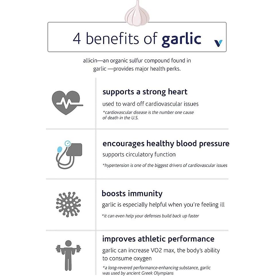 Extracto de Ajo Aged The Vitamin Shoppe 600 MG 200 Cápsulas