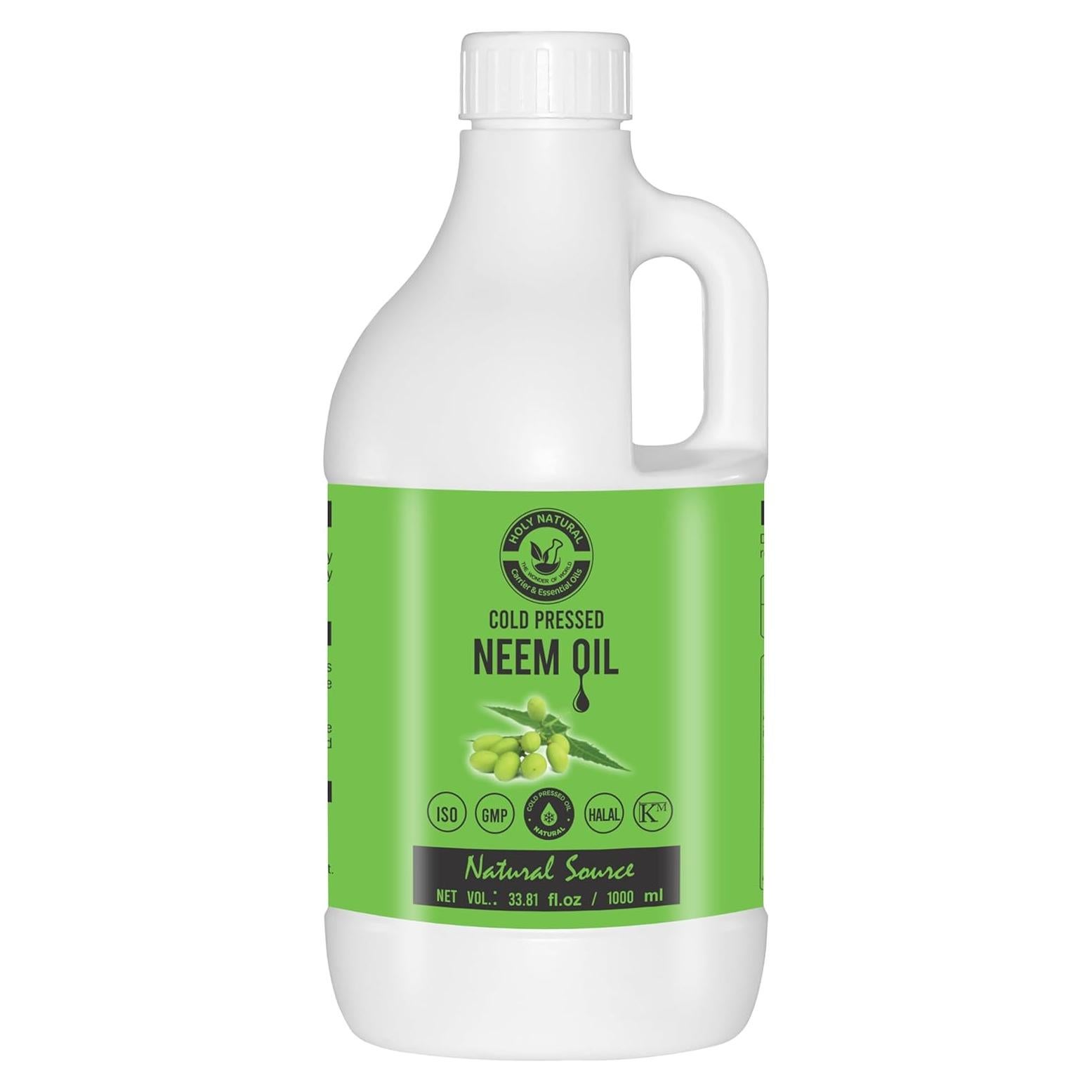 Aceite de Neem Puro 1L HOLY NATURAL - Hidratante y Anticaspa