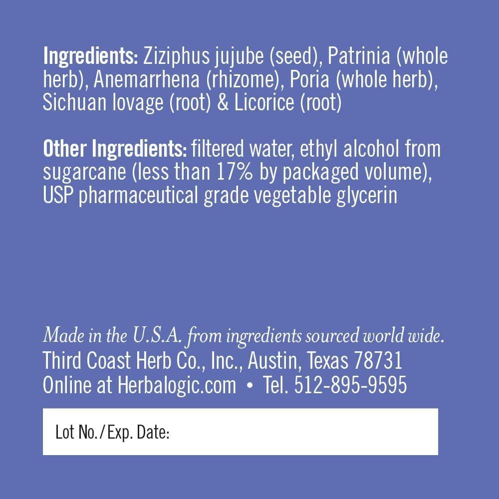 Gotas de Hierbas Líquidas Solid Eight 59.15 ml - Sueño Natural Rápido