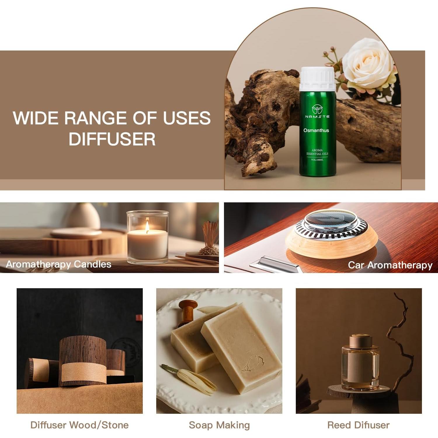 Aceite Esencial Osmanthus 100 ml - NAMSTE para Difusores