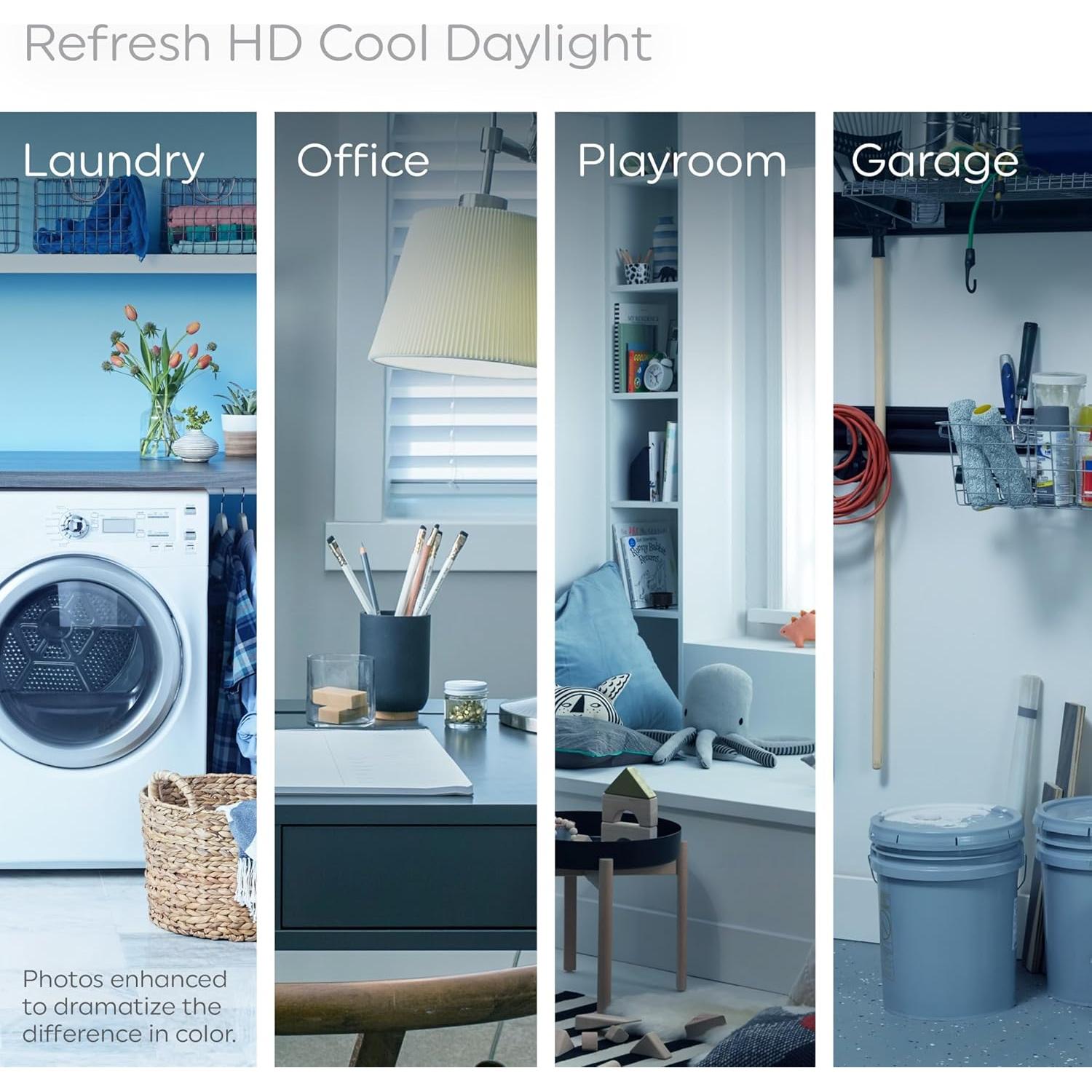 Bombillas LED GE Refresh A15 60W Luz Diurna 2 Paquete