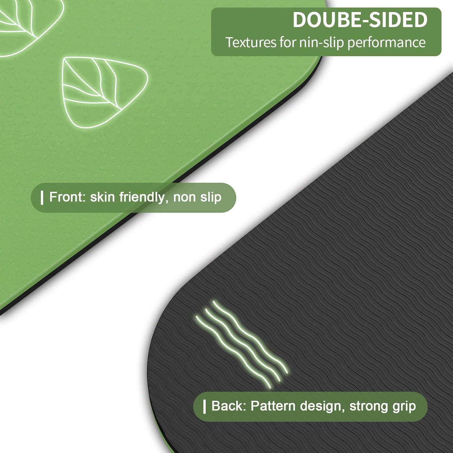 Esteras de Yoga Plegables CosyEasy 182.88x81.28cm Antideslizantes