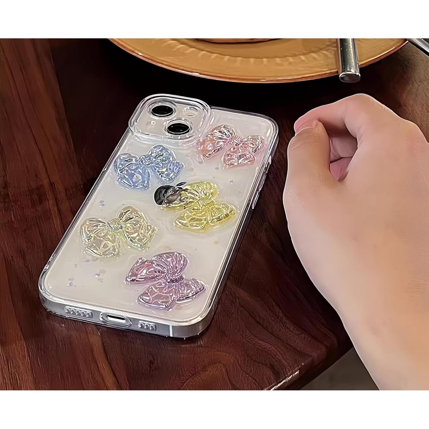 Funda de teléfono YTanzing con lazo 3D para iPhone 12