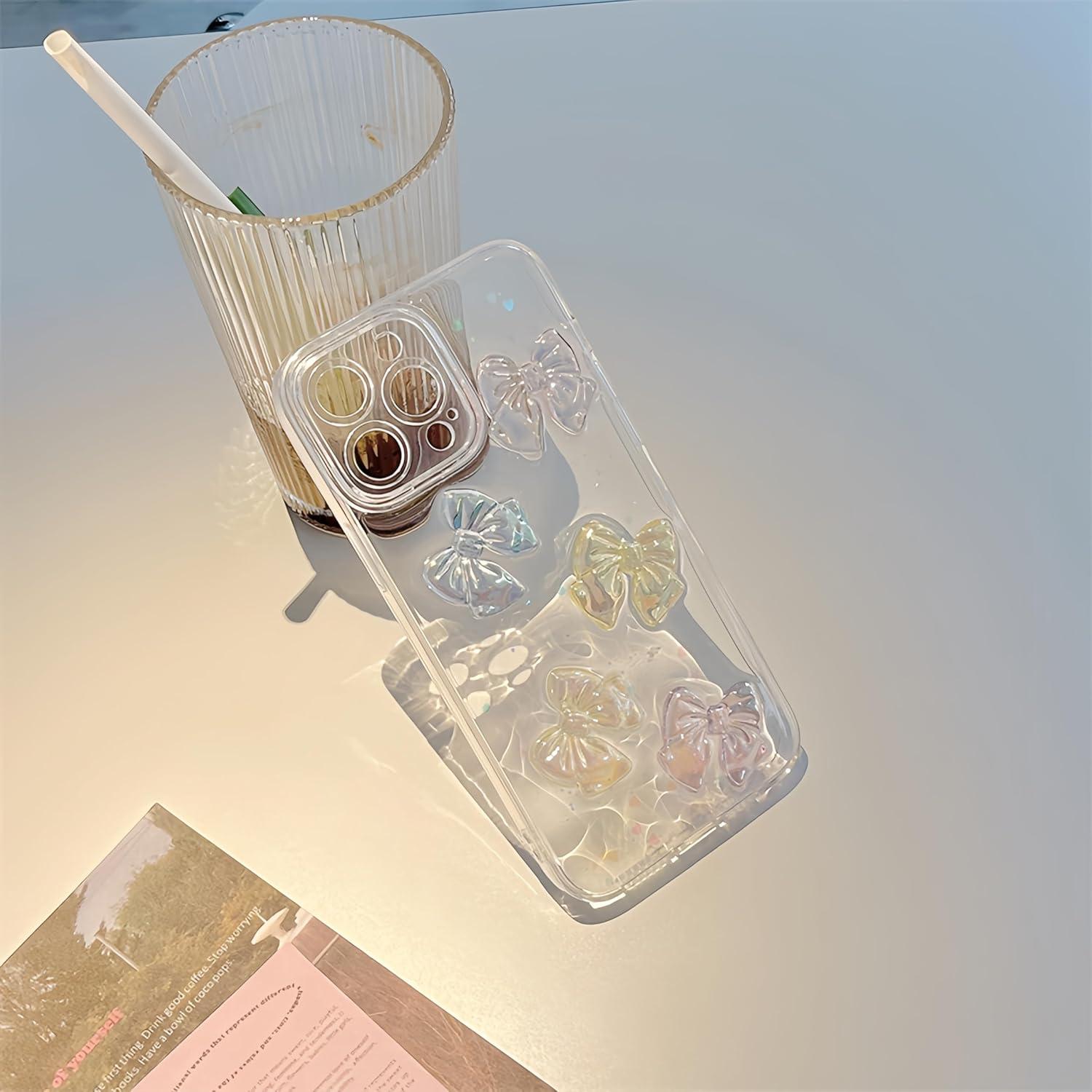 Funda de teléfono YTanzing con lazo 3D para iPhone 12