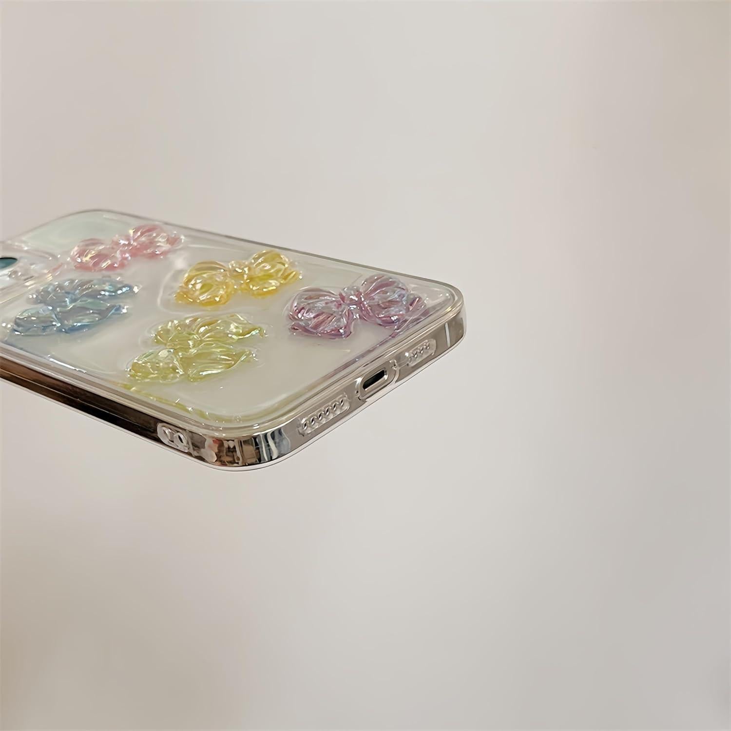 Funda de teléfono YTanzing con lazo 3D para iPhone 12