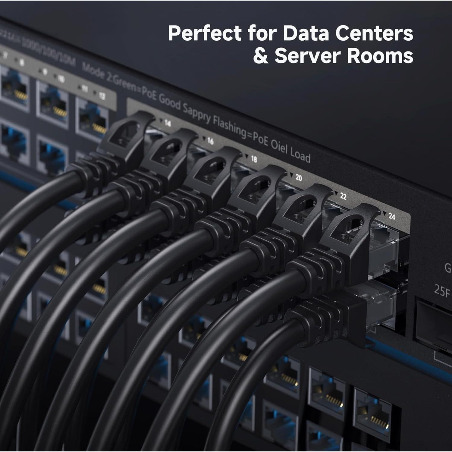 Cable Ethernet Cat 6 Cable Matters 0.61m 10Gbps Negro