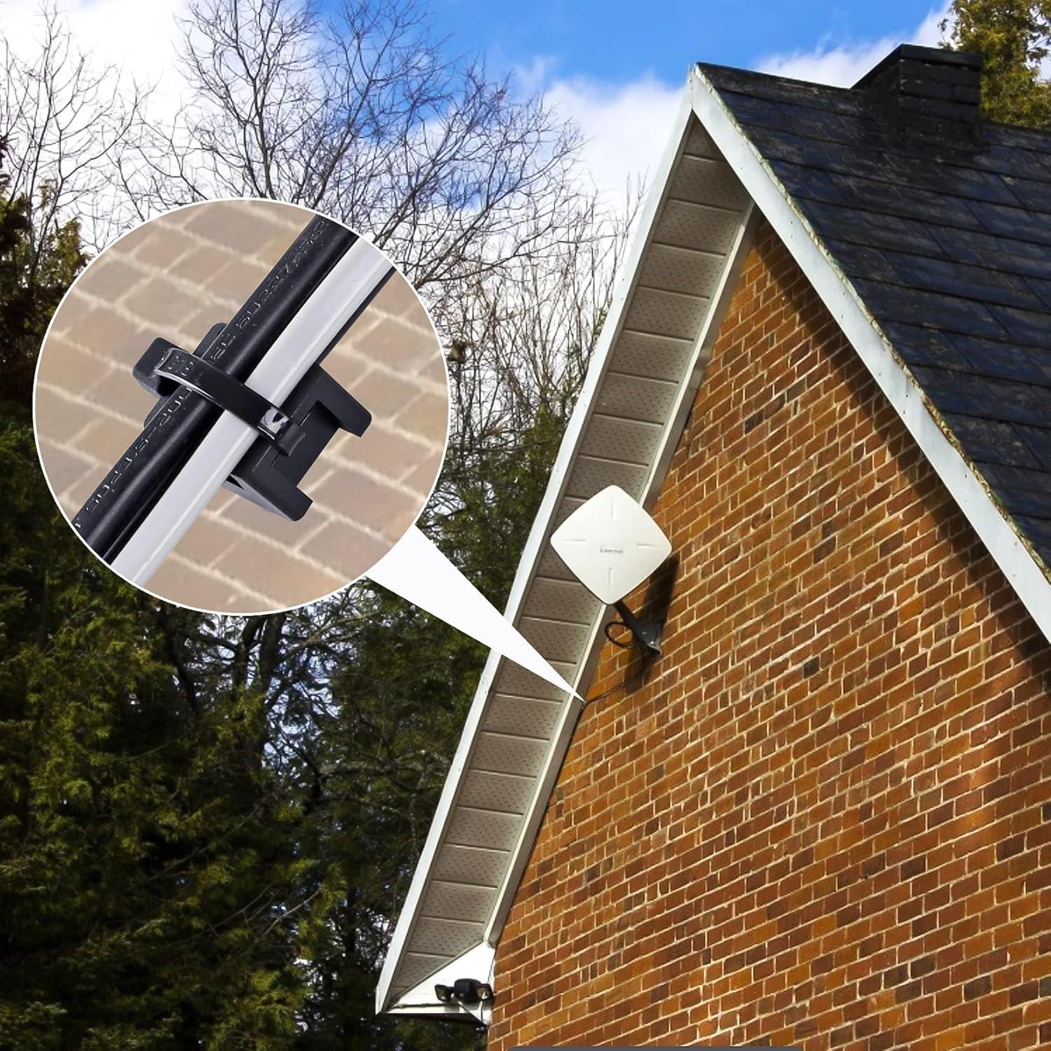 Soportes de Montaje XHF 300 Pcs con Bridas y Tornillos