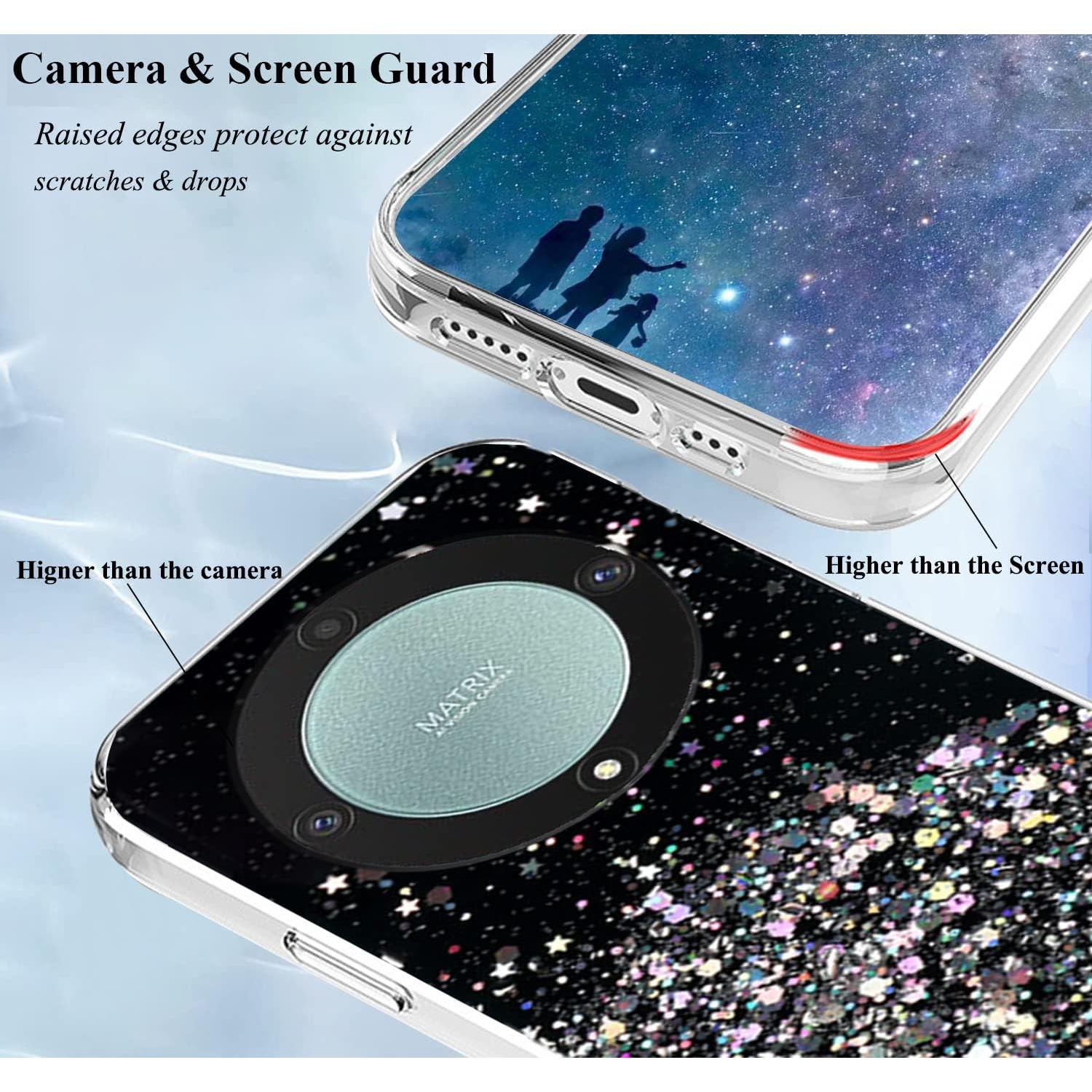 Funda de Silicona Brillante para Honor Magic 6 Lite - Rosa