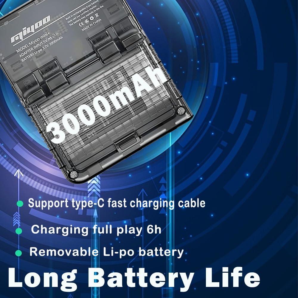 Miyoo Mini Plus Consola Retro Portátil 64GB Pantalla 3.5"