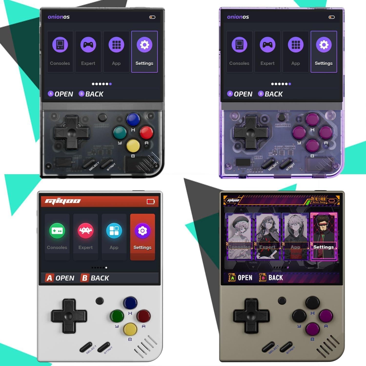 Miyoo Mini Plus Consola Retro Portátil 64GB Pantalla 3.5"