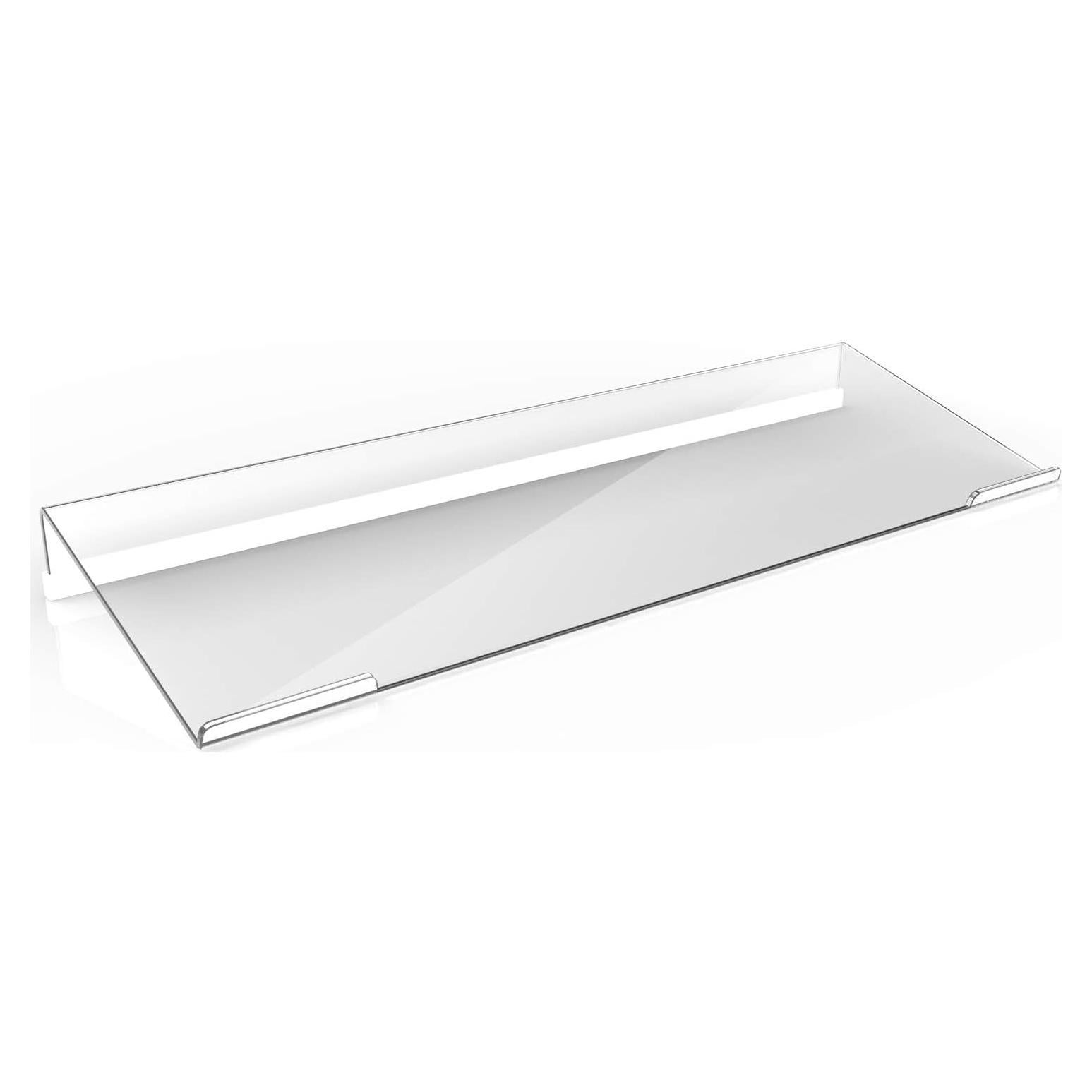 Soporte de Teclado Acrílico Transparente Richboom Inclinable 43.94cm