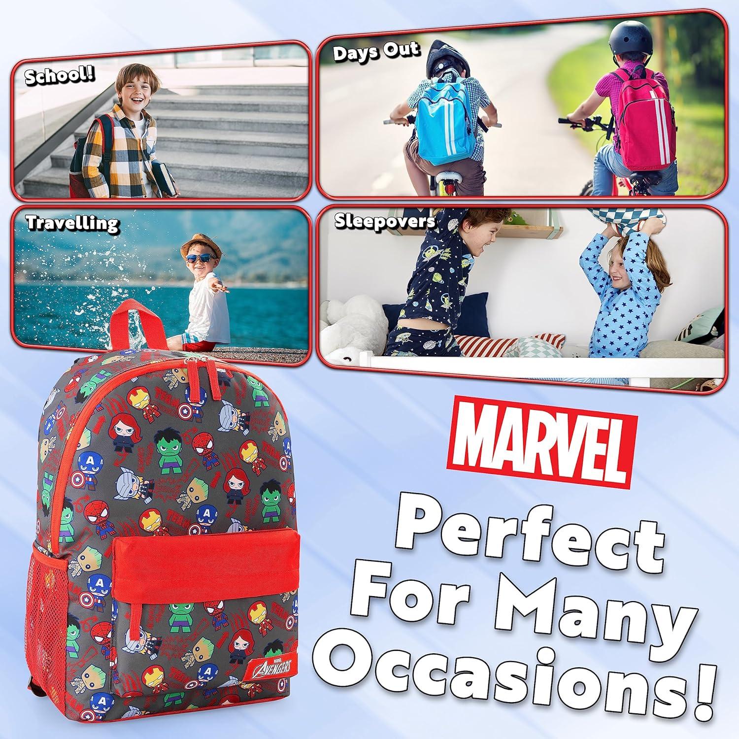 Mochila Marvel Avengers para Niños 40x30x16cm Aop