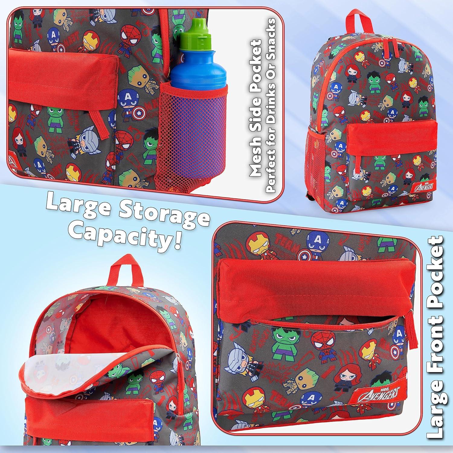 Mochila Marvel Avengers para Niños 40x30x16cm Aop