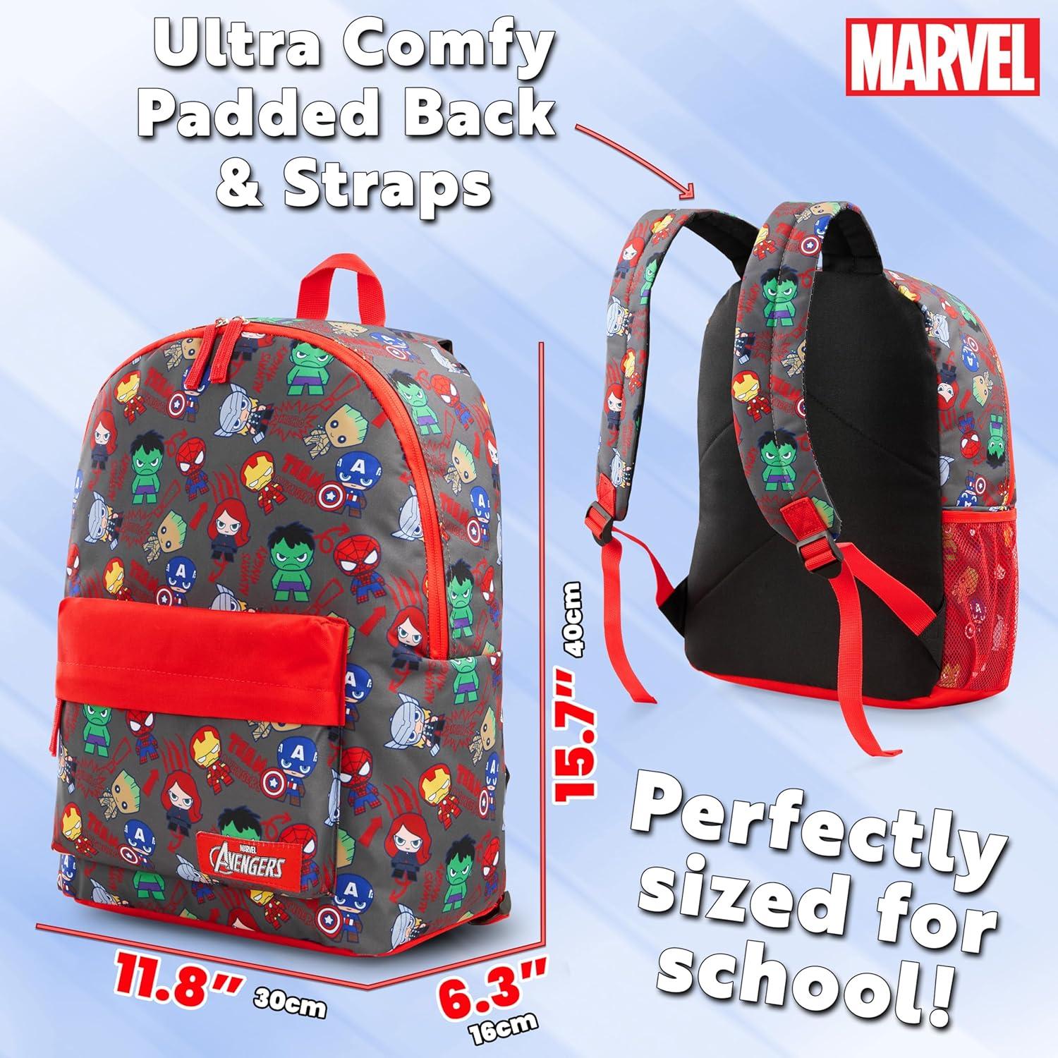 Mochila Marvel Avengers para Niños 40x30x16cm Aop